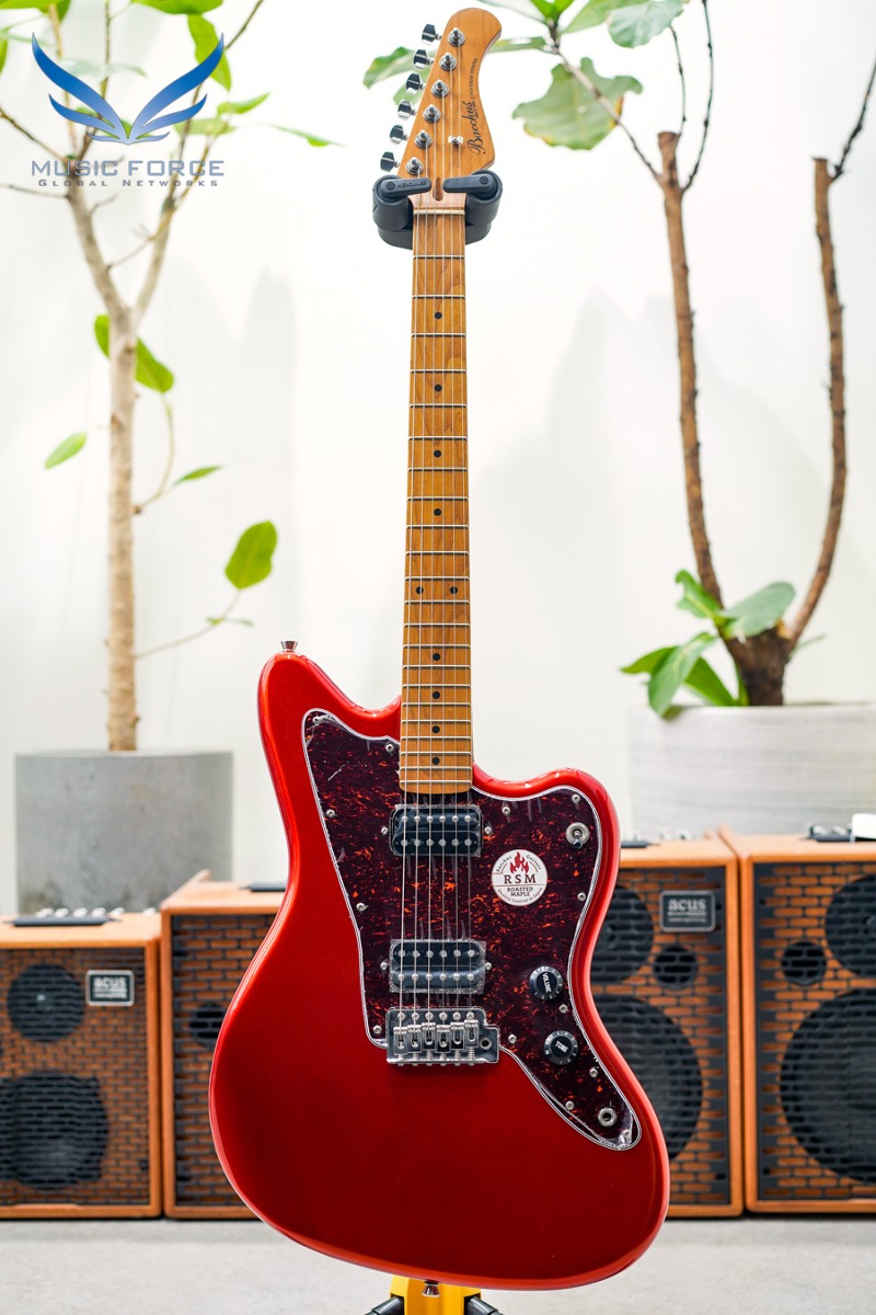 Bacchus Universe Series BJM-3-RSM Candy Apple Red w/Roasted Maple Neck &amp; FB (신품)